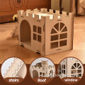 Cat Rabbit Castle с лестницей